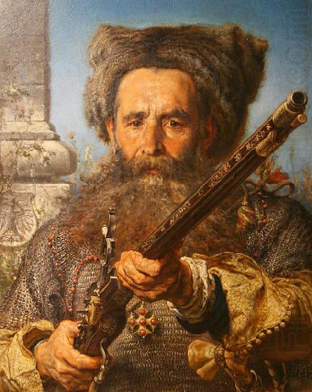 Jan Matejko Portrait of Hetman Ostafij Daszkiewicz. china oil painting image